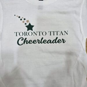 Toronto Titan 2025 Cheerleader Shirt
