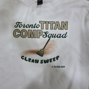 Toronto Titan Competition Cheer Shirt