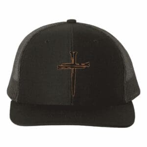 BLACK CROSS HAT
