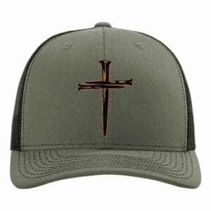 LODEN BLACK CROSS HAT