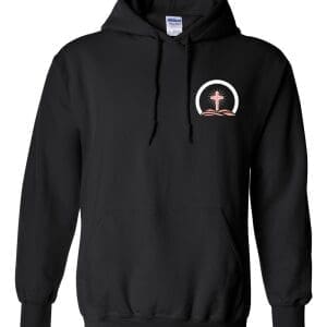 Weirton Nazarene Cross Logo Hoodie Black