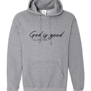 Weirton Nazarene Graphite God is Good Hoodie