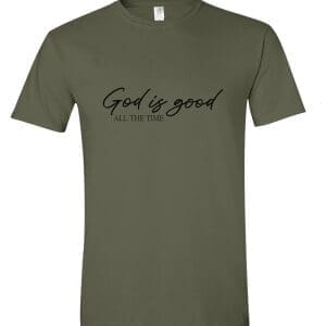 Weirton Nazarene Green God is Good Shirt
