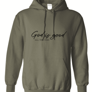 Weirton Nazarene Green God is Good Hoodie