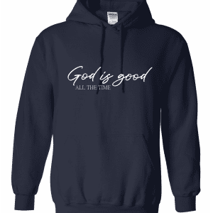 Weirton Nazarene Navy God is Good Hoodie