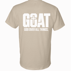Weirton Nazarene Tan GOAT Shirt